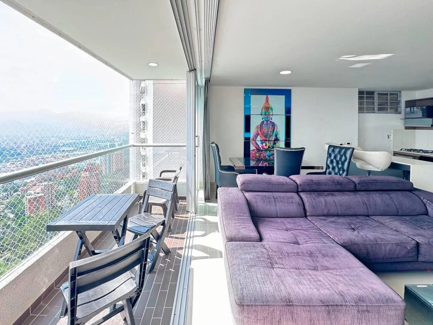 3Br Panoramic Near Country Club El Poblado Apartment Medellin